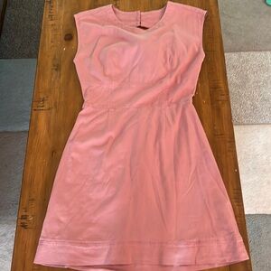 EUC Anthropologie pink mini dress size 4